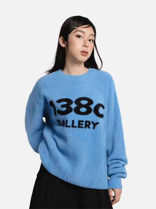Innocent Love Knit Fuzzy Sweater
