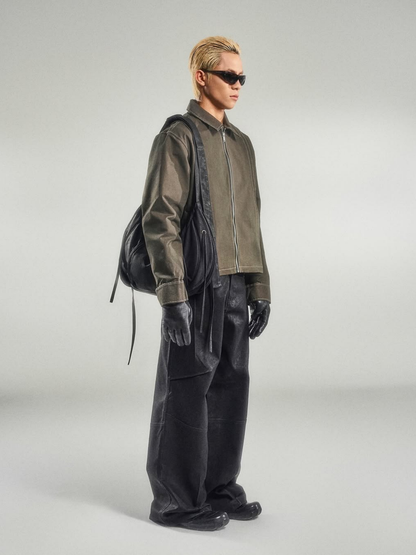 Dynamic Khaki Jacket