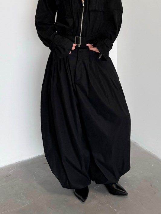 Bubbly Pleated Trousers