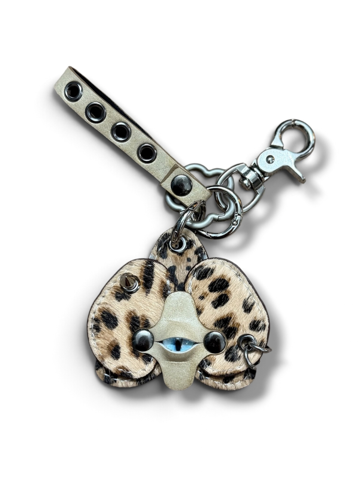 Orchid Keychain