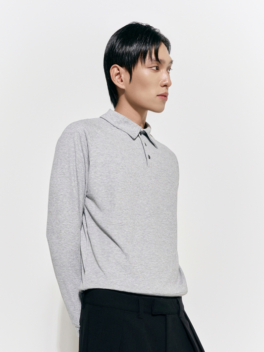 Long Sleeves Polo Shirt