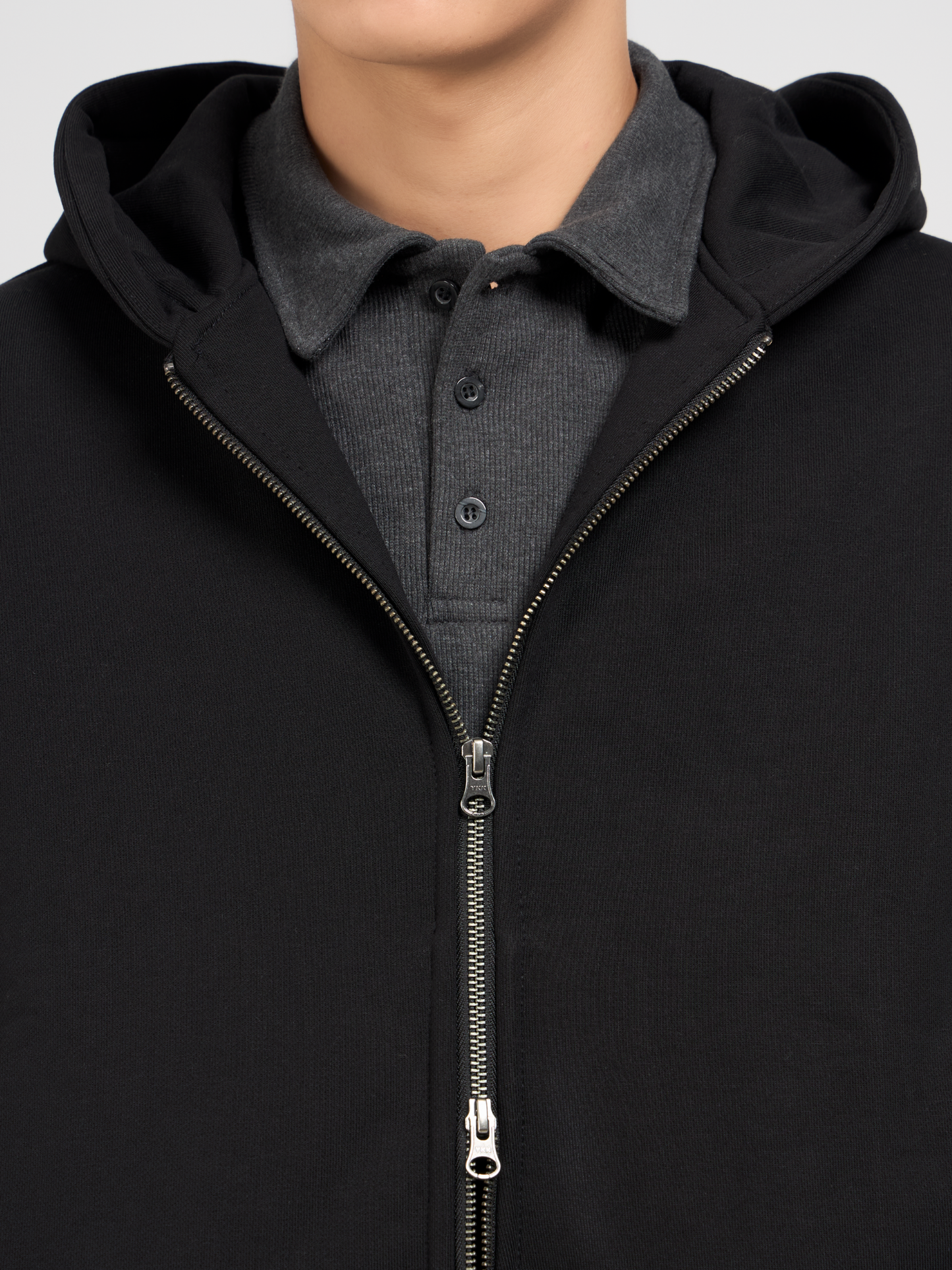 Blank Zipper Hoodie