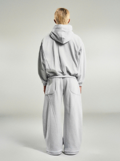 Pattern Relaxed Sweat Pants