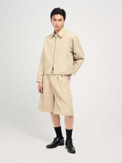 Boxy Khaki Jacket