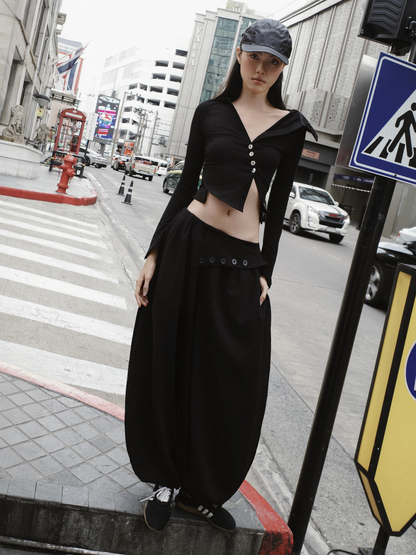 Galleria Button Top