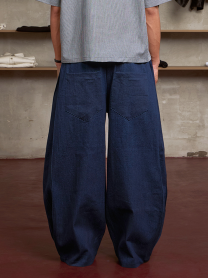 Vertical Denim Pants