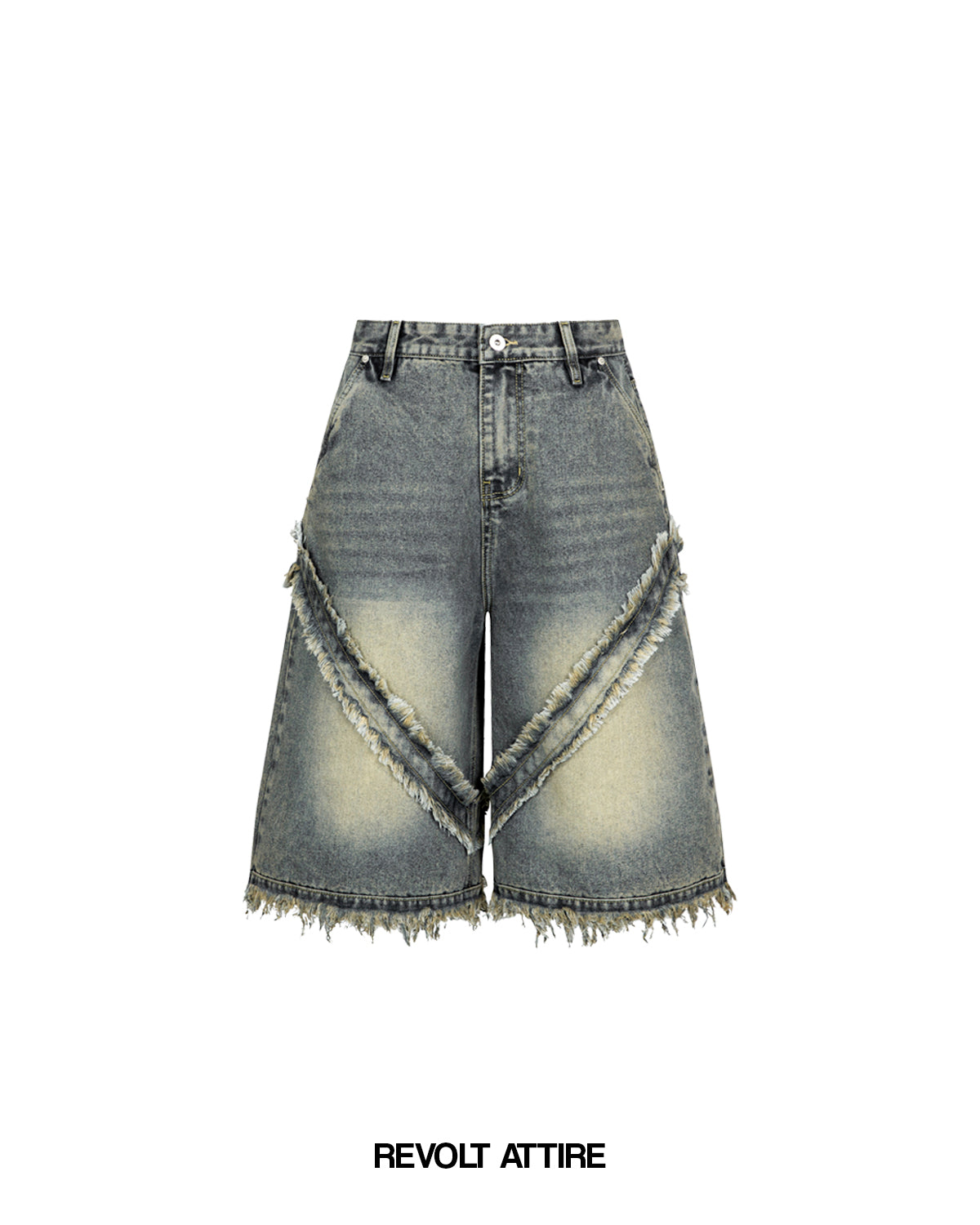 Fray Edge Denim Jorts