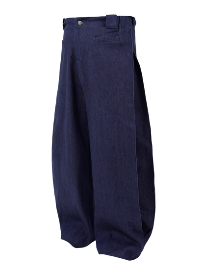 Vertical Denim Pants