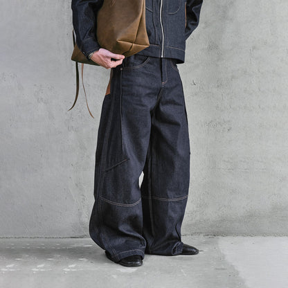 Hybrid Symmetry Raw Denim Pants