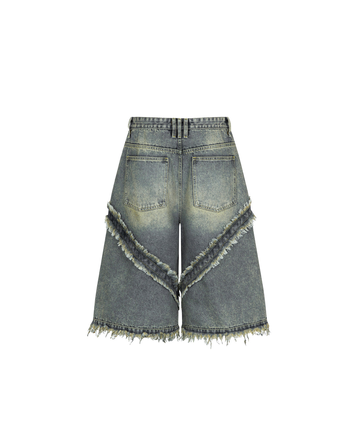 Fray Edge Denim Jorts