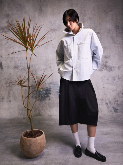 Offset Pocket Shorts