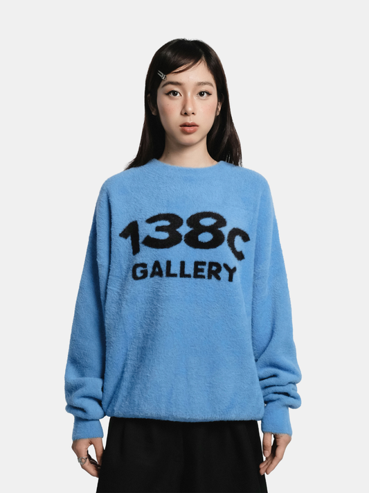 Innocent Love Knit Fuzzy Sweater