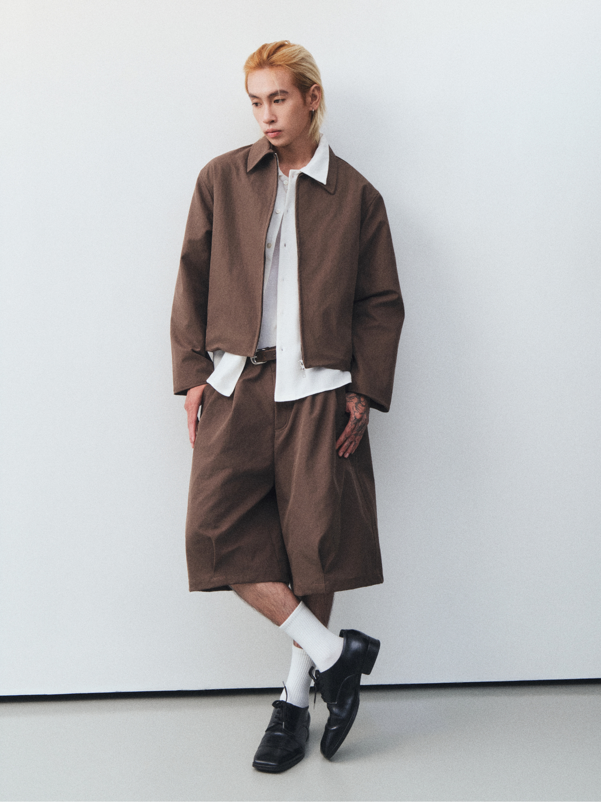 Boxy Khaki Jacket