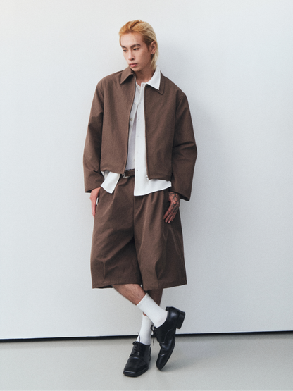 Boxy Khaki Jacket