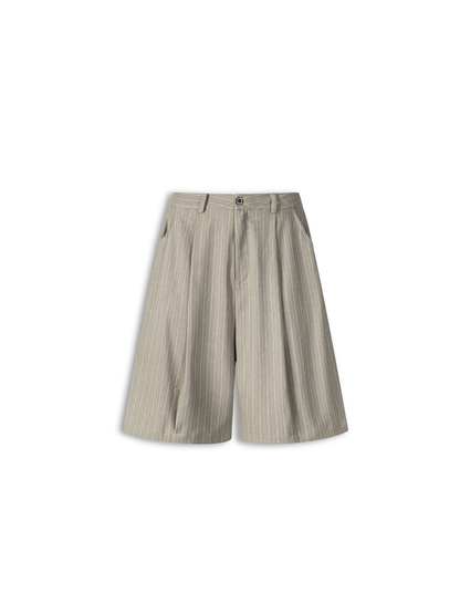 Pinstripe Shorts
