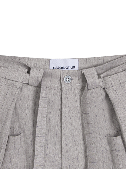 Striped Wide Leg Pants