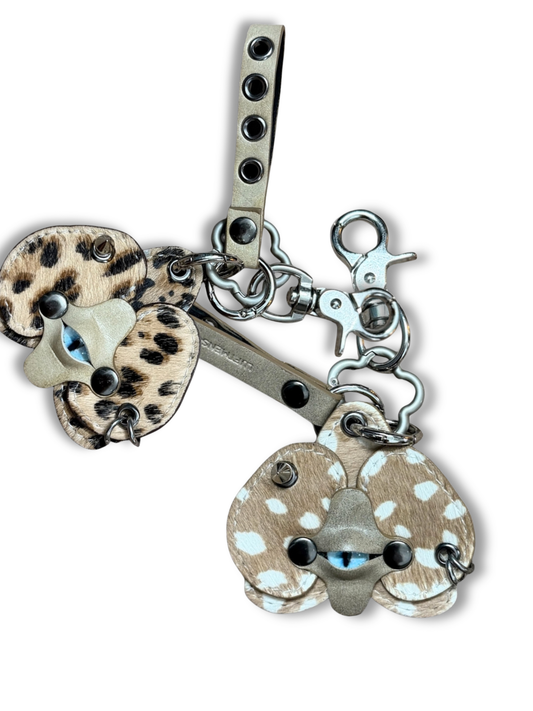 Orchid Keychain