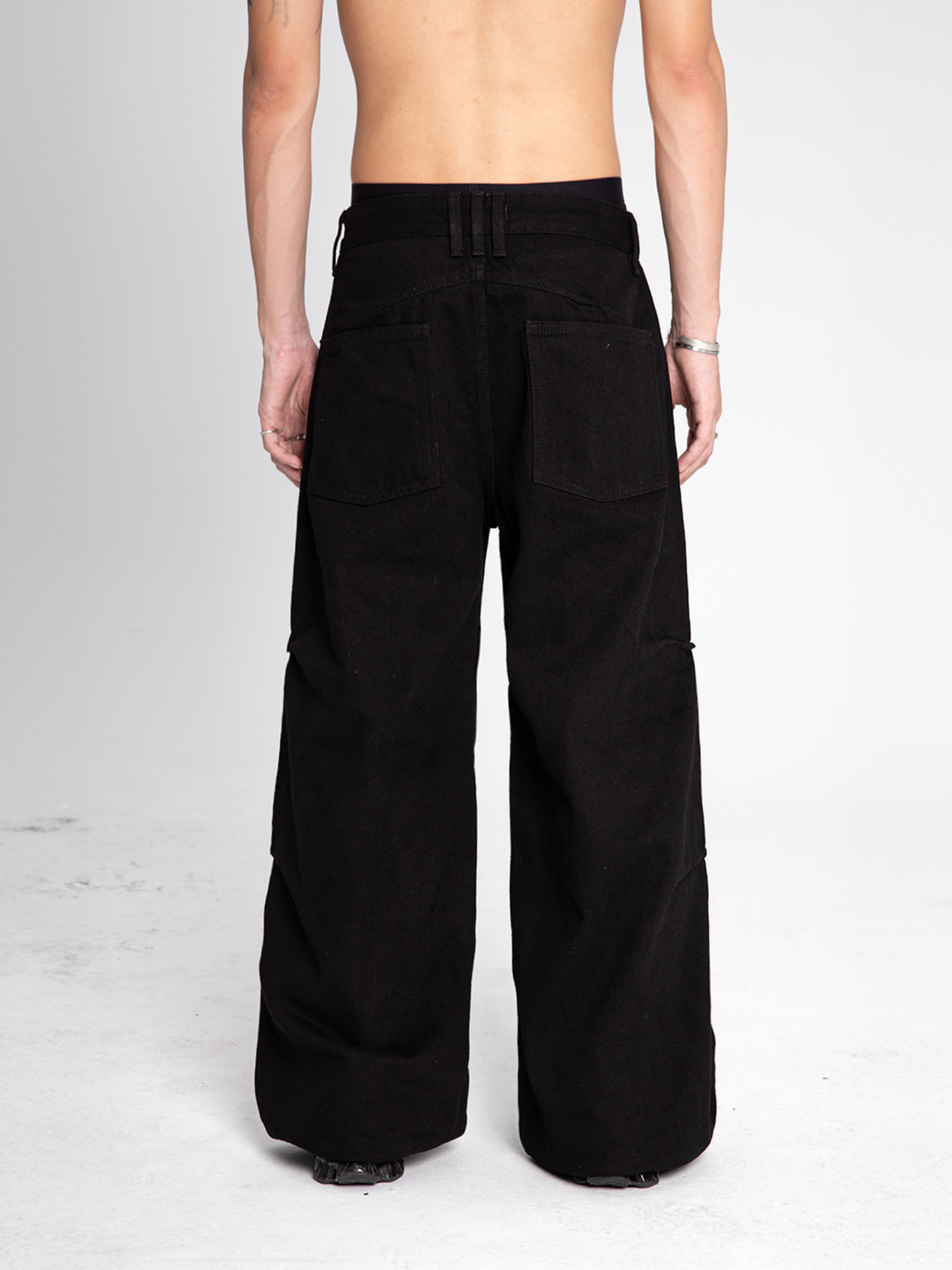 Crepo Denim Pants