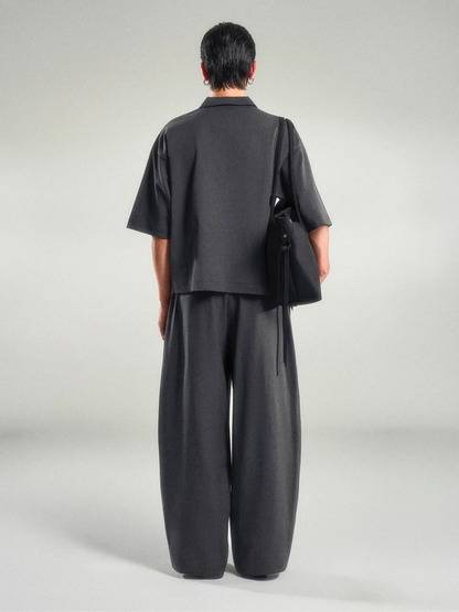 Flap Wide Trousers
