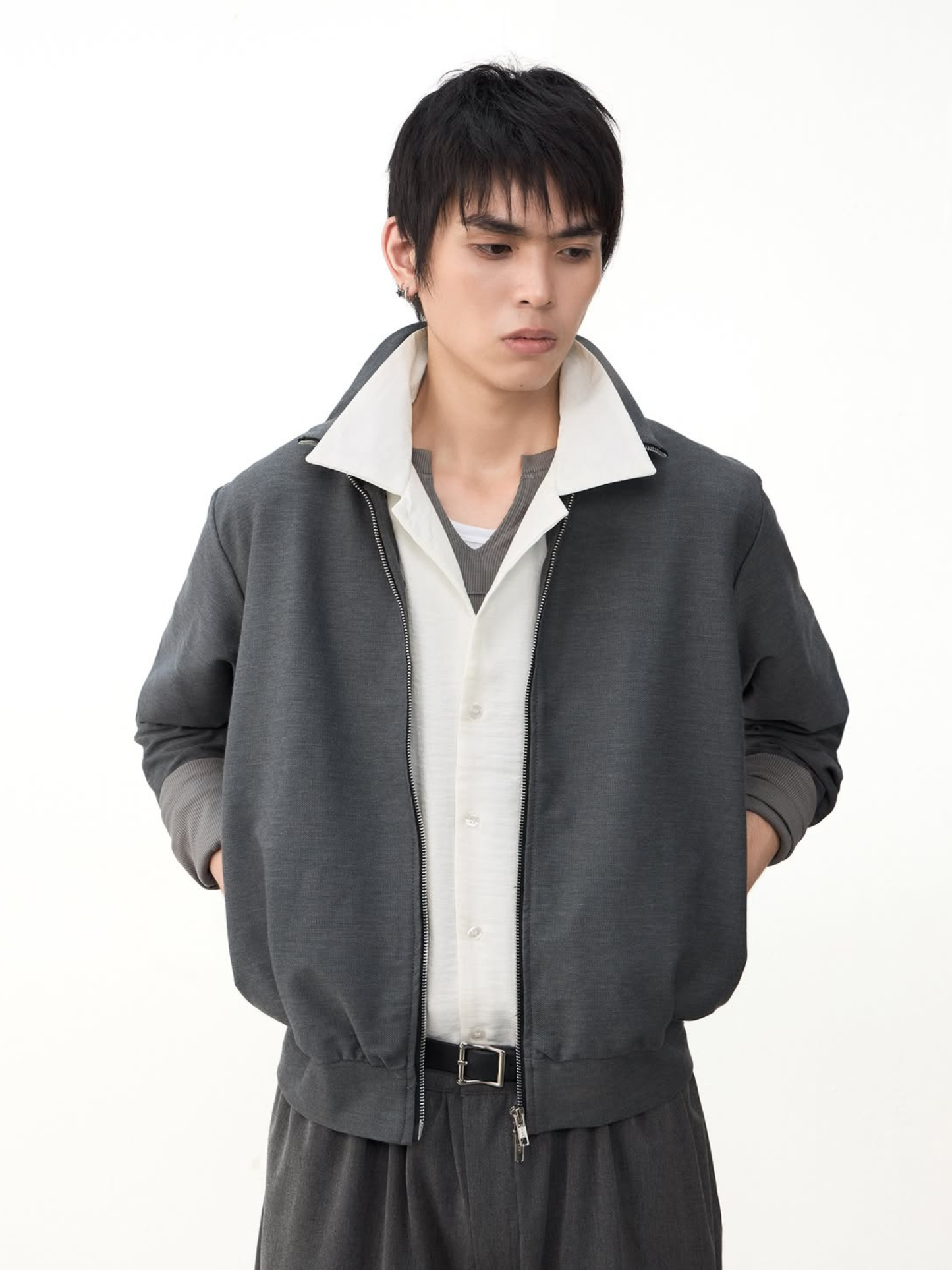 Collar Zip Jacket