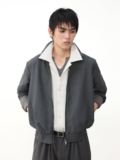 Collar Zip Jacket