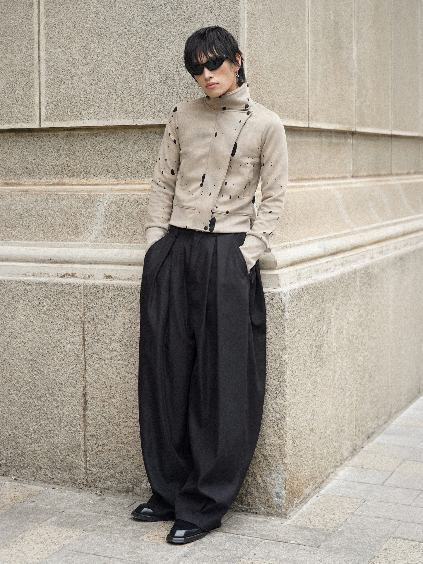 Virelle High-Neck Jacket