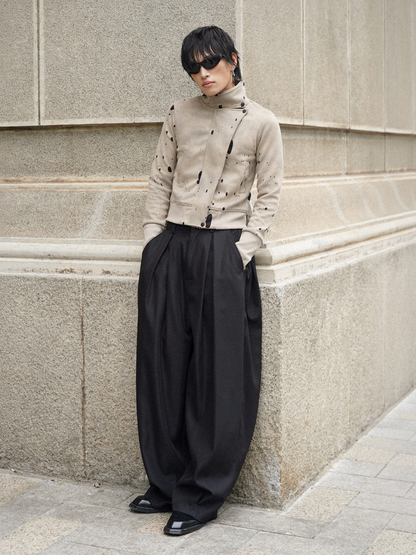 Virelle High-Neck Jacket