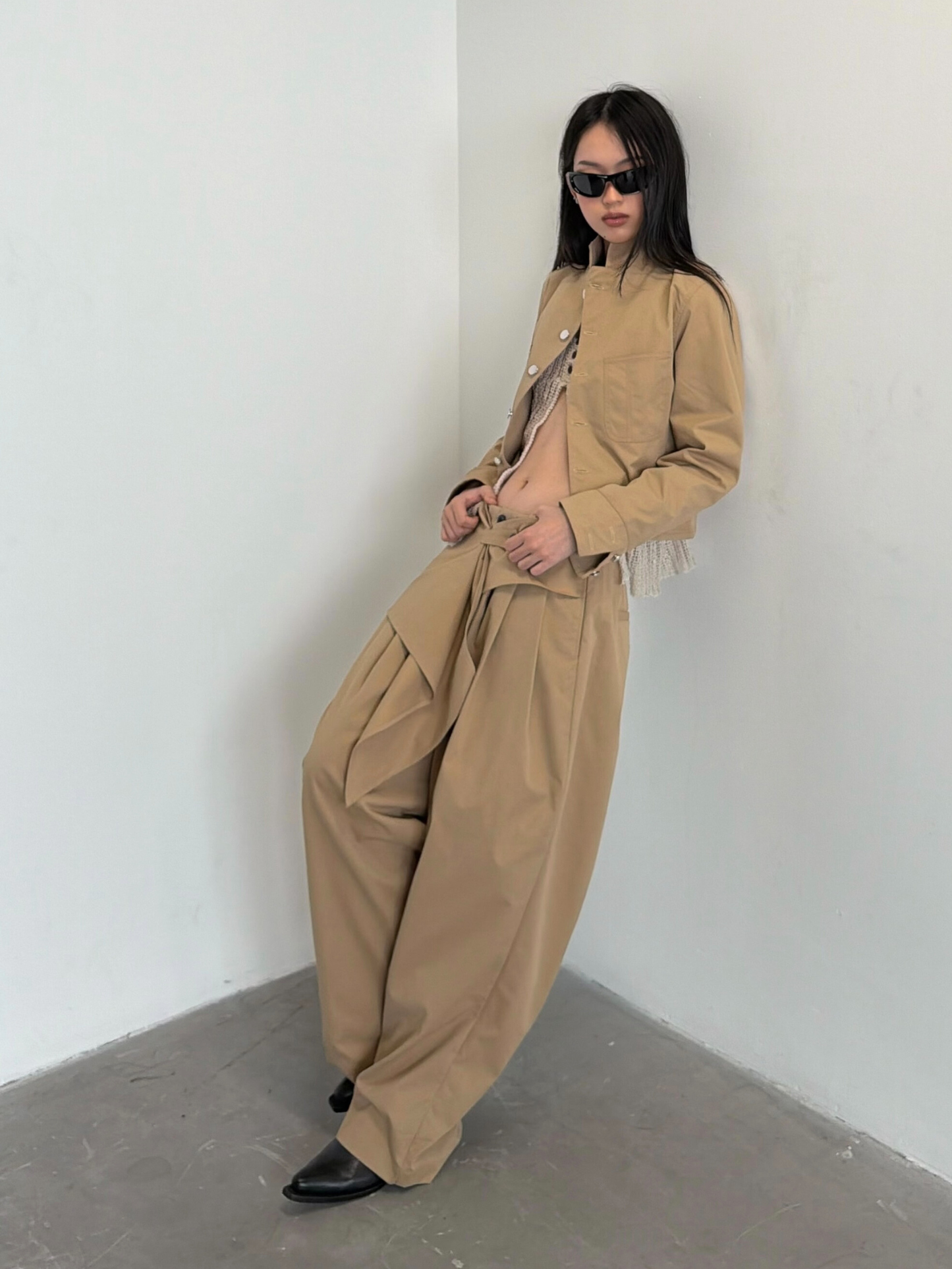 Mulligan High-collar Jacket