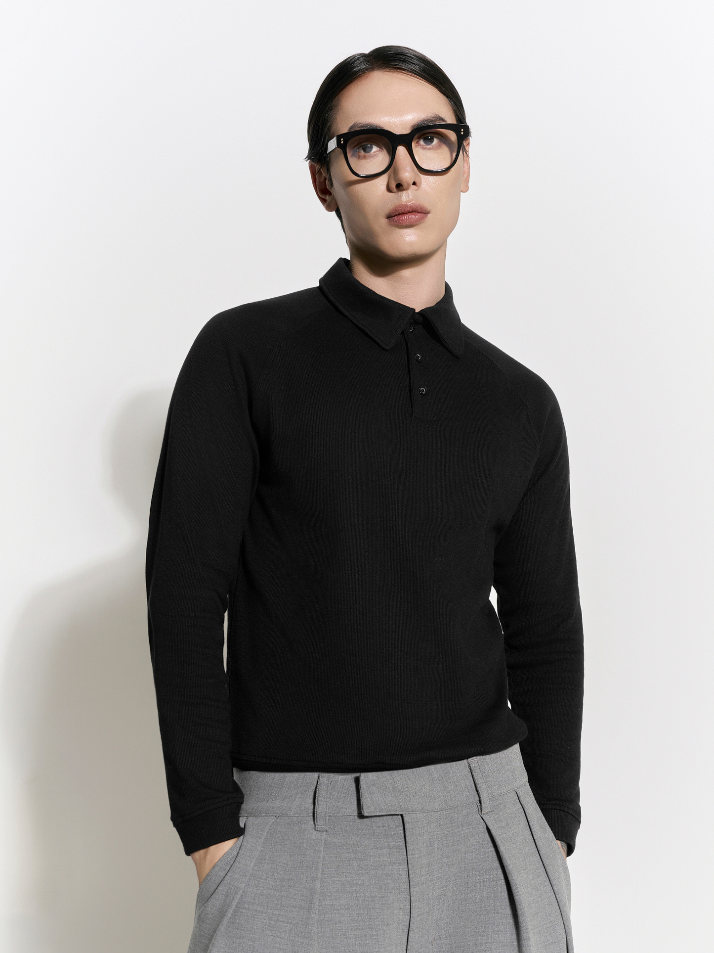 Long Sleeves Polo Shirt