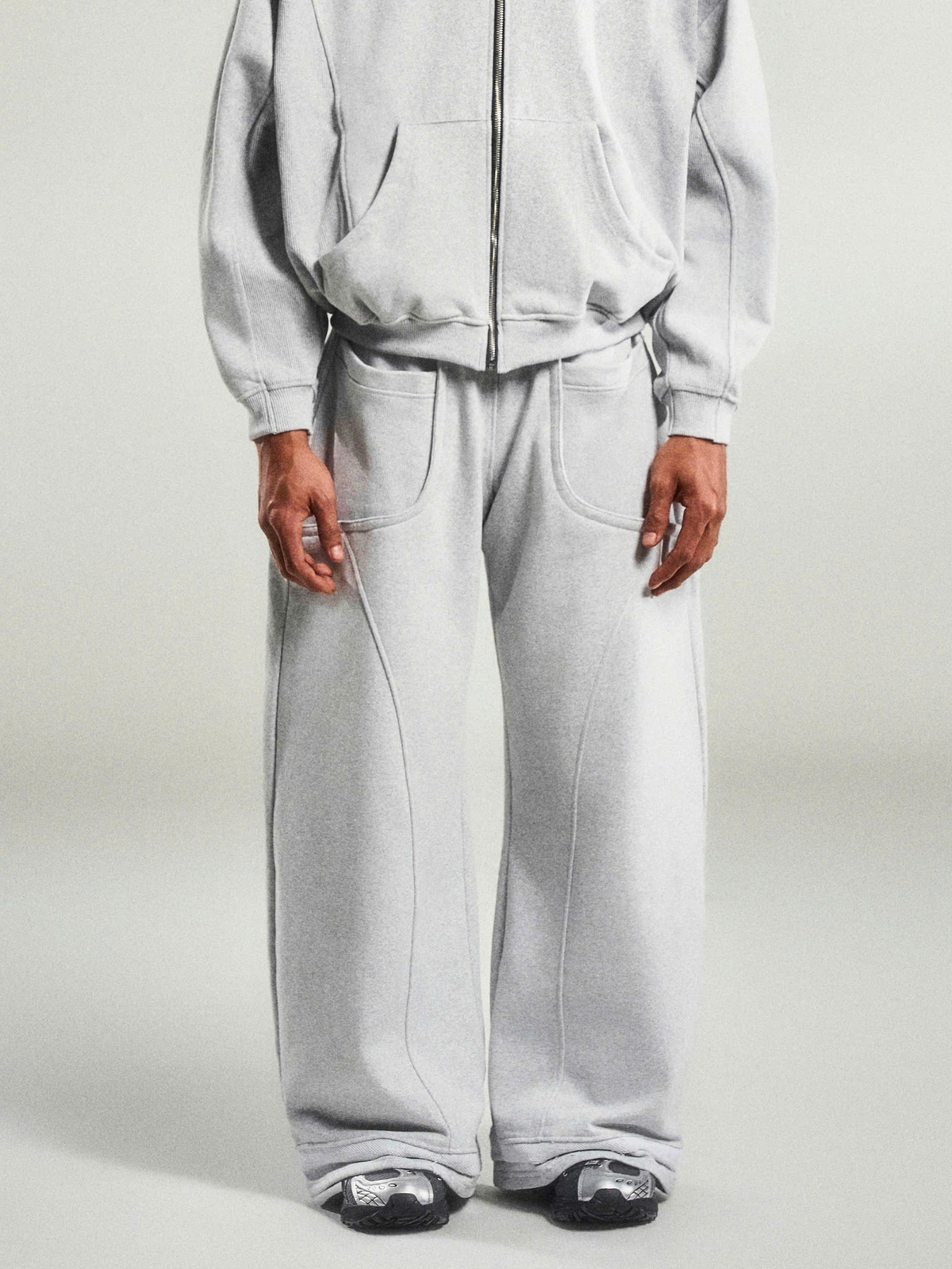 Pattern Relaxed Sweat Pants