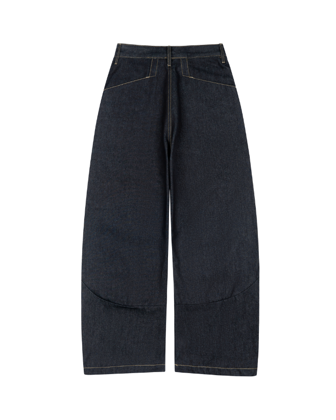 Loose Fit Raw Denim Pants