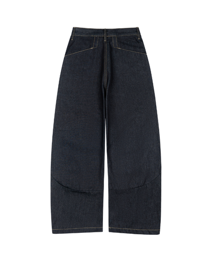 Loose Fit Raw Denim Pants