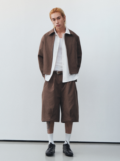 Boxy Khaki Jacket