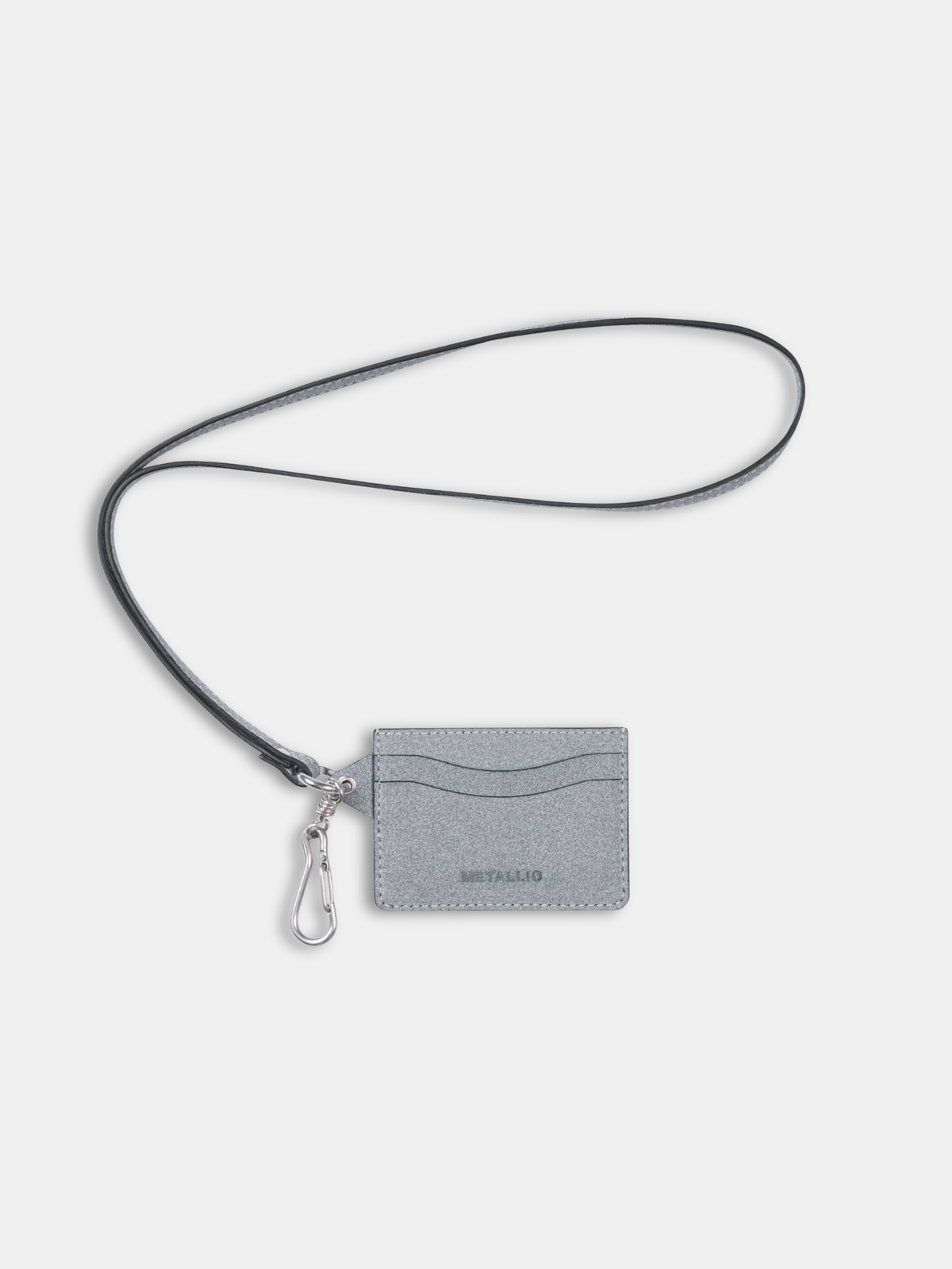 Raw Suede Card Holder
