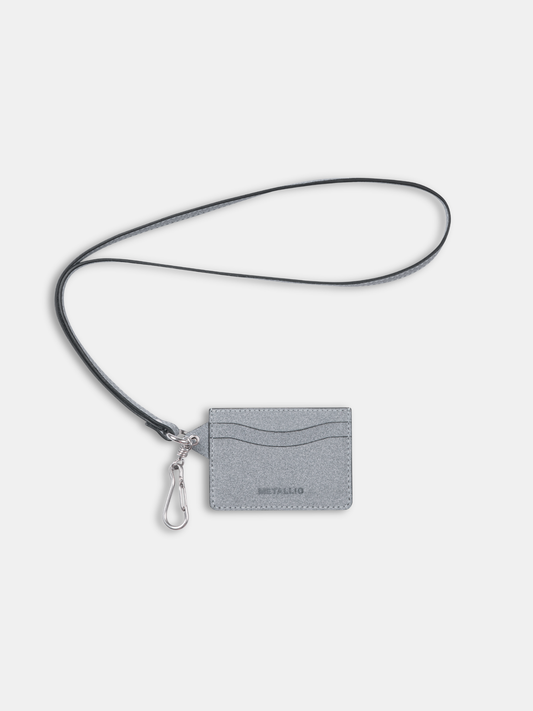 Raw Suede Card Holder