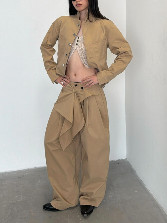 Mulligan High-collar Jacket