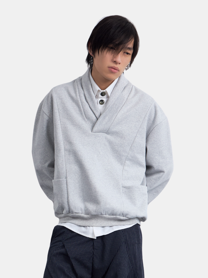Atelier Shawl Sweater