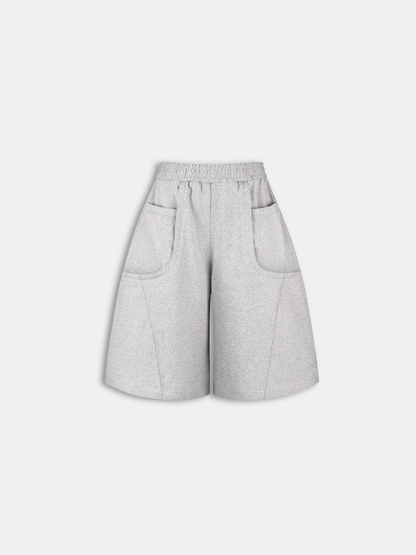 Pattern Relaxed Shorts