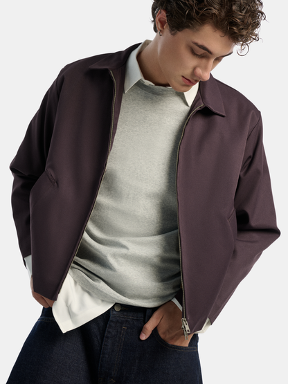 Based Ribbed Slim Shirt