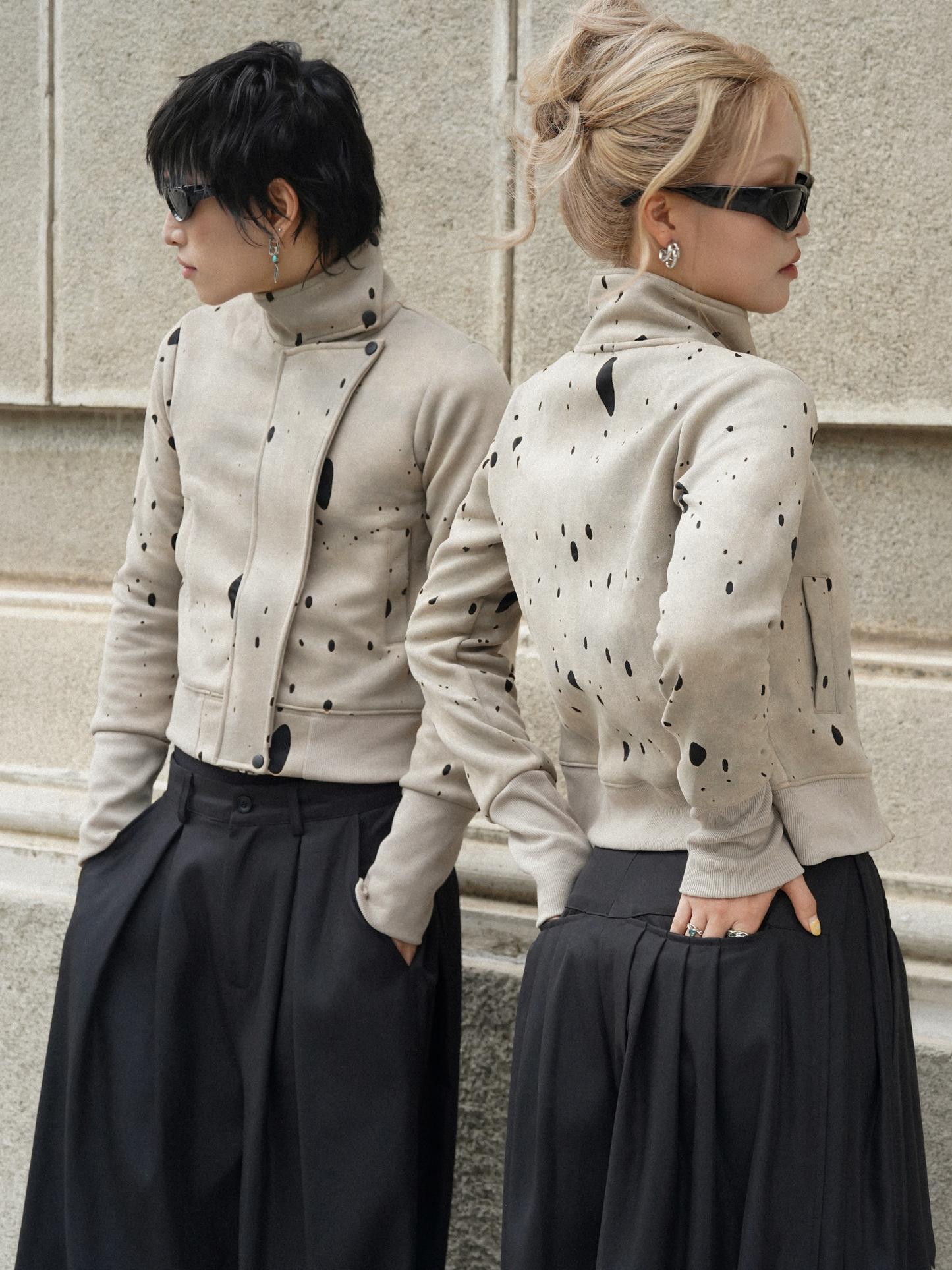 Virelle High-Neck Jacket