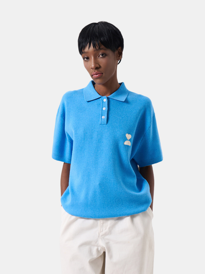 Love User Knit Polo T-Shirt