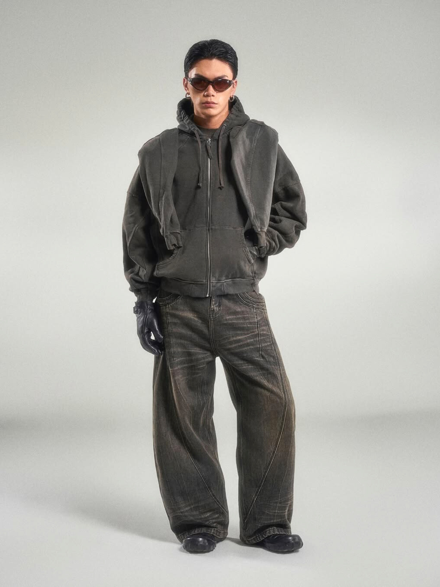Scar Washed Denim Pants Ver 2