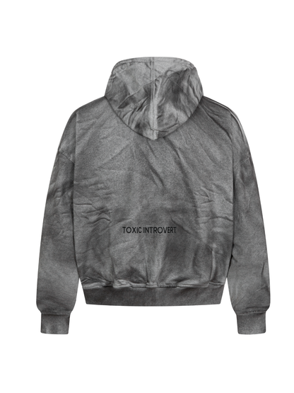 Dirty Grey Wash Hoodie