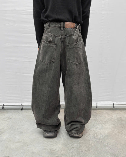 Scar Washed Denim Pants