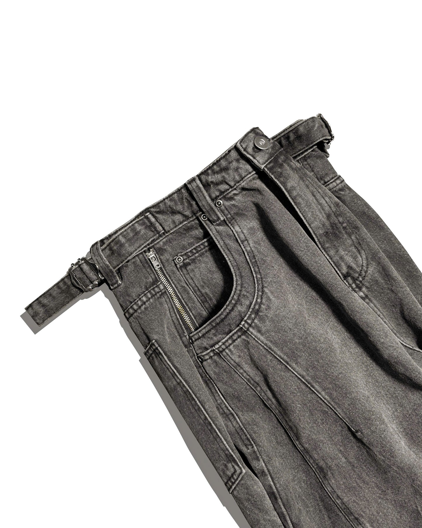 Scar Washed Denim Pants
