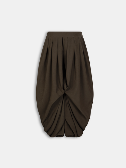 Sable Draped Trousers