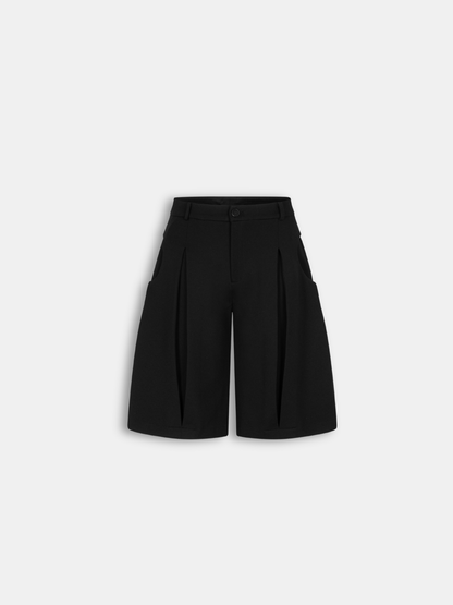 Offset Pocket Shorts