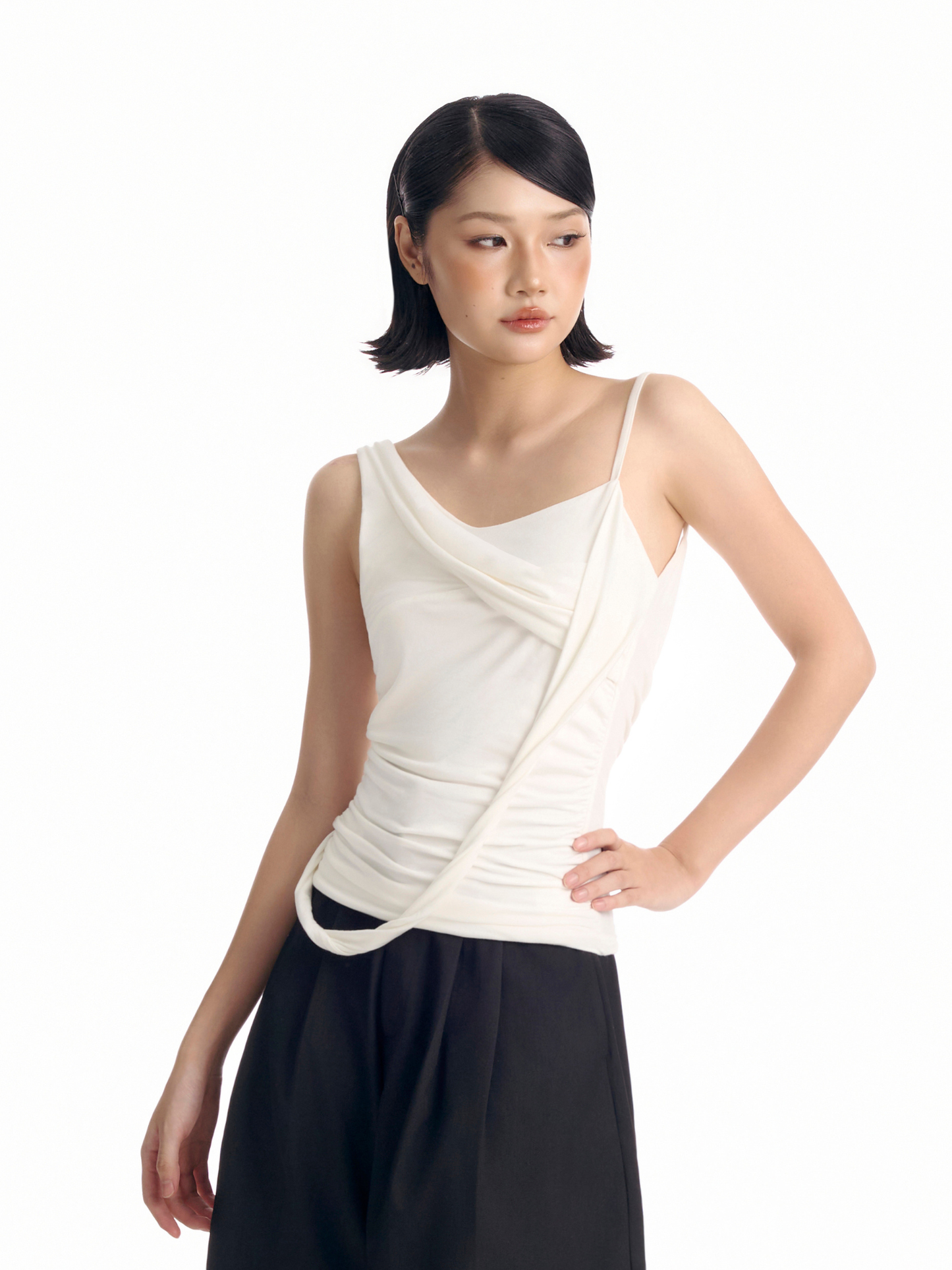 Selene Cowl Back Top