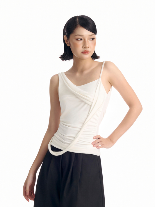 Selene Cowl Back Top