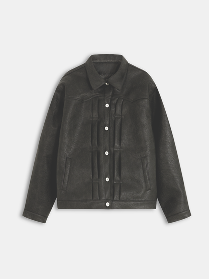 Moonlight Faux Leather Jacket